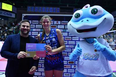 TREVISO 08122024 LEGAVOLLEY FEMMINILE CAMPIONATO 2024 - 2025 PROSECCO DOC IMOCO - IL BISONTE FIRENZE