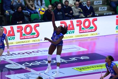 TREVISO 08122024 LEGAVOLLEY FEMMINILE CAMPIONATO 2024 - 2025 PROSECCO DOC IMOCO - IL BISONTE FIRENZE