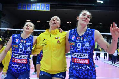 TREVISO 08122024 LEGAVOLLEY FEMMINILE CAMPIONATO 2024 - 2025 PROSECCO DOC IMOCO - IL BISONTE FIRENZE