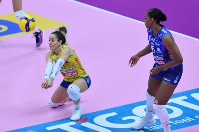 TREVISO 08122024 LEGAVOLLEY FEMMINILE CAMPIONATO 2024 - 2025 PROSECCO DOC IMOCO - IL BISONTE FIRENZE