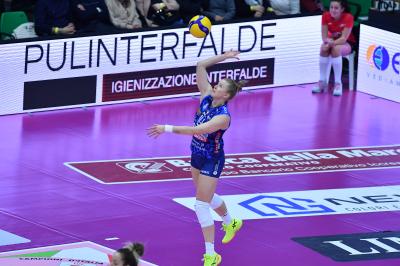 TREVISO 08122024 LEGAVOLLEY FEMMINILE CAMPIONATO 2024 - 2025 PROSECCO DOC IMOCO - IL BISONTE FIRENZE