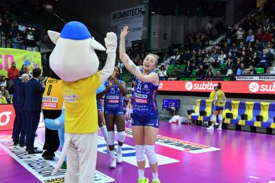 TREVISO 08122024 LEGAVOLLEY FEMMINILE CAMPIONATO 2024 - 2025 PROSECCO DOC IMOCO - IL BISONTE FIRENZE