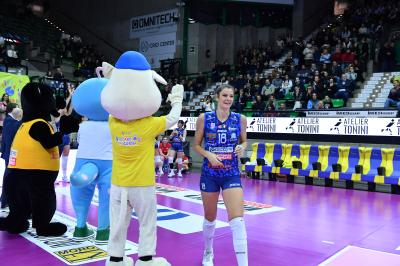TREVISO 08122024 LEGAVOLLEY FEMMINILE CAMPIONATO 2024 - 2025 PROSECCO DOC IMOCO - IL BISONTE FIRENZE