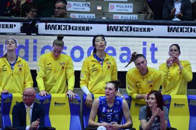 TREVISO 08122024 LEGAVOLLEY FEMMINILE CAMPIONATO 2024 - 2025 PROSECCO DOC IMOCO - IL BISONTE FIRENZE