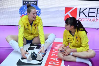 TREVISO 08122024 LEGAVOLLEY FEMMINILE CAMPIONATO 2024 - 2025 PROSECCO DOC IMOCO - IL BISONTE FIRENZE