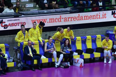TREVISO 08122024 LEGAVOLLEY FEMMINILE CAMPIONATO 2024 - 2025 PROSECCO DOC IMOCO - IL BISONTE FIRENZE