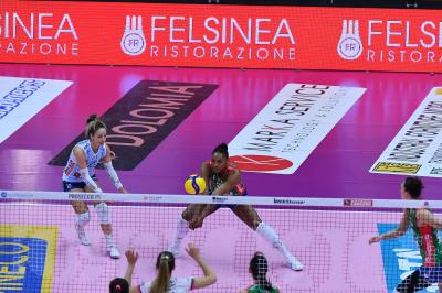 TREVISO 26122024 LEGAVOLLEY FEMMINILE CAMPIONATO 2024 - 2025 PROSECCO DOC IMOCO - CDA VOLLEY TALMASSON FVG