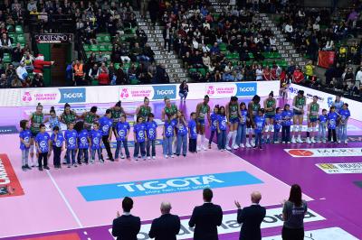 TREVISO 26122024 LEGAVOLLEY FEMMINILE CAMPIONATO 2024 - 2025 PROSECCO DOC IMOCO - CDA VOLLEY TALMASSON FVG
