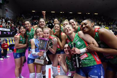 TREVISO 26122024 LEGAVOLLEY FEMMINILE CAMPIONATO 2024 - 2025 PROSECCO DOC IMOCO - CDA VOLLEY TALMASSON FVG