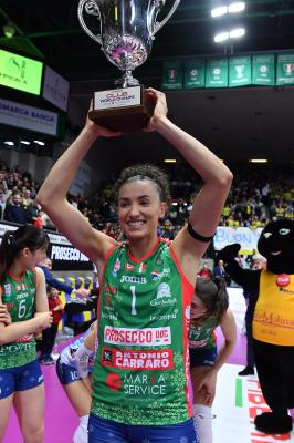 TREVISO 26122024 LEGAVOLLEY FEMMINILE CAMPIONATO 2024 - 2025 PROSECCO DOC IMOCO - CDA VOLLEY TALMASSON FVG