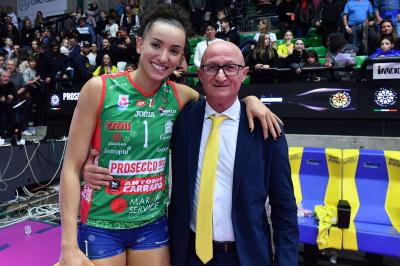 TREVISO 26122024 LEGAVOLLEY FEMMINILE CAMPIONATO 2024 - 2025 PROSECCO DOC IMOCO - CDA VOLLEY TALMASSON FVG