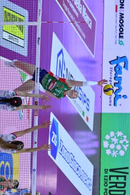 TREVISO 26122024 LEGAVOLLEY FEMMINILE CAMPIONATO 2024 - 2025 PROSECCO DOC IMOCO - CDA VOLLEY TALMASSON FVG