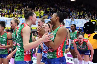 TREVISO 26122024 LEGAVOLLEY FEMMINILE CAMPIONATO 2024 - 2025 PROSECCO DOC IMOCO - CDA VOLLEY TALMASSON FVG