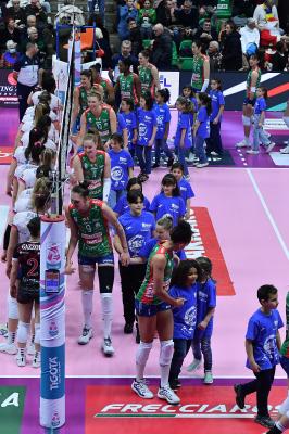 TREVISO 26122024 LEGAVOLLEY FEMMINILE CAMPIONATO 2024 - 2025 PROSECCO DOC IMOCO - CDA VOLLEY TALMASSON FVG