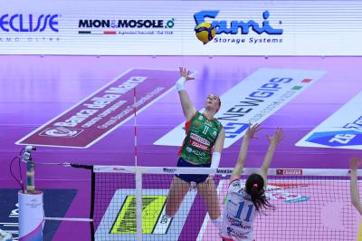 TREVISO 26122024 LEGAVOLLEY FEMMINILE CAMPIONATO 2024 - 2025 PROSECCO DOC IMOCO - CDA VOLLEY TALMASSON FVG
