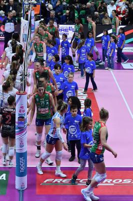 TREVISO 26122024 LEGAVOLLEY FEMMINILE CAMPIONATO 2024 - 2025 PROSECCO DOC IMOCO - CDA VOLLEY TALMASSON FVG