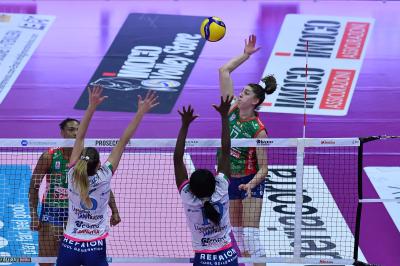 TREVISO 26122024 LEGAVOLLEY FEMMINILE CAMPIONATO 2024 - 2025 PROSECCO DOC IMOCO - CDA VOLLEY TALMASSON FVG