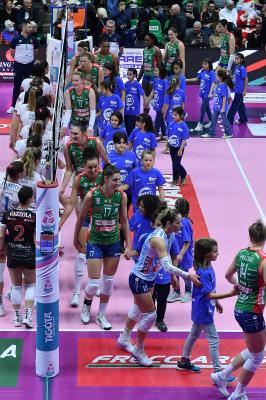 TREVISO 26122024 LEGAVOLLEY FEMMINILE CAMPIONATO 2024 - 2025 PROSECCO DOC IMOCO - CDA VOLLEY TALMASSON FVG
