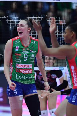 TREVISO 26122024 LEGAVOLLEY FEMMINILE CAMPIONATO 2024 - 2025 PROSECCO DOC IMOCO - CDA VOLLEY TALMASSON FVG