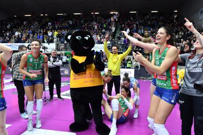 TREVISO 26122024 LEGAVOLLEY FEMMINILE CAMPIONATO 2024 - 2025 PROSECCO DOC IMOCO - CDA VOLLEY TALMASSON FVG