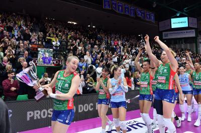 TREVISO 26122024 LEGAVOLLEY FEMMINILE CAMPIONATO 2024 - 2025 PROSECCO DOC IMOCO - CDA VOLLEY TALMASSON FVG
