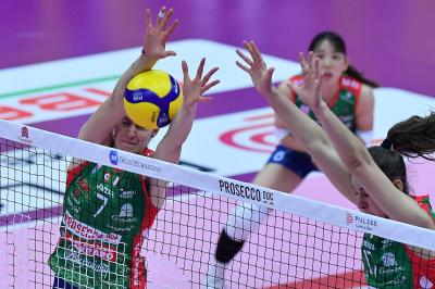 TREVISO 26122024 LEGAVOLLEY FEMMINILE CAMPIONATO 2024 - 2025 PROSECCO DOC IMOCO - CDA VOLLEY TALMASSON FVG