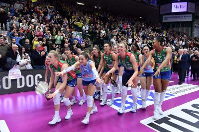 TREVISO 26122024 LEGAVOLLEY FEMMINILE CAMPIONATO 2024 - 2025 PROSECCO DOC IMOCO - CDA VOLLEY TALMASSON FVG