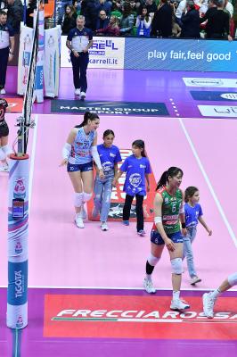 TREVISO 26122024 LEGAVOLLEY FEMMINILE CAMPIONATO 2024 - 2025 PROSECCO DOC IMOCO - CDA VOLLEY TALMASSON FVG