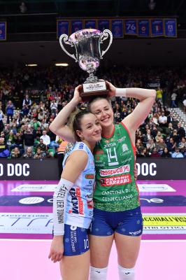 TREVISO 26122024 LEGAVOLLEY FEMMINILE CAMPIONATO 2024 - 2025 PROSECCO DOC IMOCO - CDA VOLLEY TALMASSON FVG