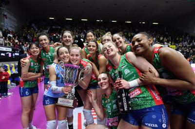 TREVISO 26122024 LEGAVOLLEY FEMMINILE CAMPIONATO 2024 - 2025 PROSECCO DOC IMOCO - CDA VOLLEY TALMASSON FVG