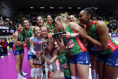 TREVISO 26122024 LEGAVOLLEY FEMMINILE CAMPIONATO 2024 - 2025 PROSECCO DOC IMOCO - CDA VOLLEY TALMASSON FVG