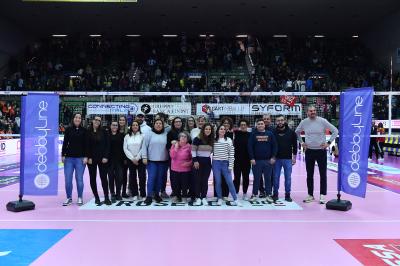 TREVISO 05012025 LEGAVOLLEY FEMMINILE CAMPIONATO 2024 - 2025 PROSECCO DOC IMOCO - ROMA VOLLEY
