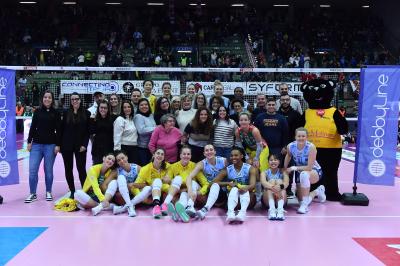 TREVISO 05012025 LEGAVOLLEY FEMMINILE CAMPIONATO 2024 - 2025 PROSECCO DOC IMOCO - ROMA VOLLEY