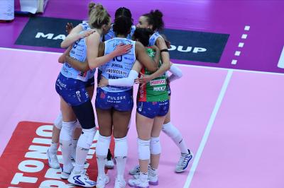 TREVISO 05012025 LEGAVOLLEY FEMMINILE CAMPIONATO 2024 - 2025 PROSECCO DOC IMOCO - ROMA VOLLEY