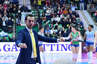 TREVISO 05012025 LEGAVOLLEY FEMMINILE CAMPIONATO 2024 - 2025 PROSECCO DOC IMOCO - ROMA VOLLEY