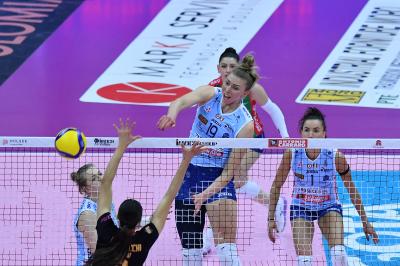 TREVISO 05012025 LEGAVOLLEY FEMMINILE CAMPIONATO 2024 - 2025 PROSECCO DOC IMOCO - ROMA VOLLEY