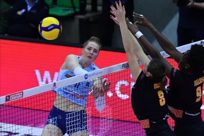 TREVISO 05012025 LEGAVOLLEY FEMMINILE CAMPIONATO 2024 - 2025 PROSECCO DOC IMOCO - ROMA VOLLEY