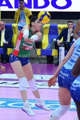 TREVISO 05012025 LEGAVOLLEY FEMMINILE CAMPIONATO 2024 - 2025 PROSECCO DOC IMOCO - ROMA VOLLEY