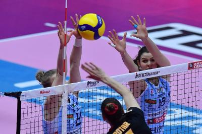TREVISO 05012025 LEGAVOLLEY FEMMINILE CAMPIONATO 2024 - 2025 PROSECCO DOC IMOCO - ROMA VOLLEY