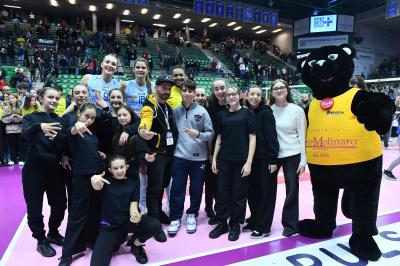 TREVISO 05012025 LEGAVOLLEY FEMMINILE CAMPIONATO 2024 - 2025 PROSECCO DOC IMOCO - ROMA VOLLEY