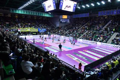 TREVISO 05012025 LEGAVOLLEY FEMMINILE CAMPIONATO 2024 - 2025 PROSECCO DOC IMOCO - ROMA VOLLEY