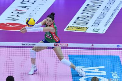TREVISO 05012025 LEGAVOLLEY FEMMINILE CAMPIONATO 2024 - 2025 PROSECCO DOC IMOCO - ROMA VOLLEY