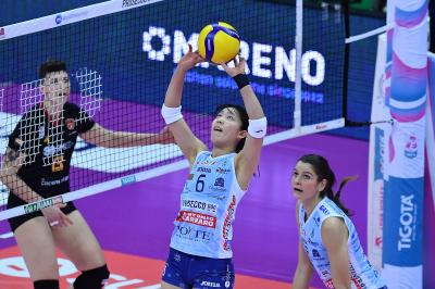 TREVISO 05012025 LEGAVOLLEY FEMMINILE CAMPIONATO 2024 - 2025 PROSECCO DOC IMOCO - ROMA VOLLEY