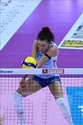 TREVISO 05012025 LEGAVOLLEY FEMMINILE CAMPIONATO 2024 - 2025 PROSECCO DOC IMOCO - ROMA VOLLEY