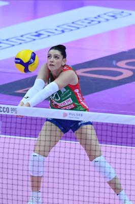 TREVISO 05012025 LEGAVOLLEY FEMMINILE CAMPIONATO 2024 - 2025 PROSECCO DOC IMOCO - ROMA VOLLEY