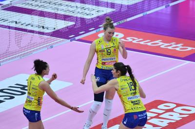 TREVISO 15012025 LEGAVOLLEY FEMMINILE CAMPIONATO 2024 - 2025 PROSECCO DOC IMOCO - MEGABOX VALLEFOGLIA