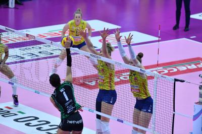 TREVISO 15012025 LEGAVOLLEY FEMMINILE CAMPIONATO 2024 - 2025 PROSECCO DOC IMOCO - MEGABOX VALLEFOGLIA
