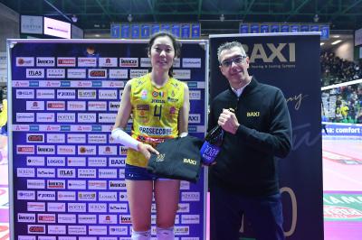 TREVISO 15012025 LEGAVOLLEY FEMMINILE CAMPIONATO 2024 - 2025 PROSECCO DOC IMOCO - MEGABOX VALLEFOGLIA