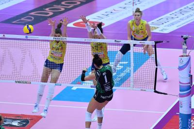 TREVISO 15012025 LEGAVOLLEY FEMMINILE CAMPIONATO 2024 - 2025 PROSECCO DOC IMOCO - MEGABOX VALLEFOGLIA