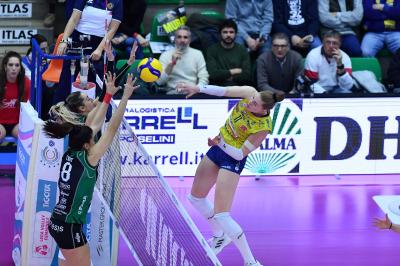 TREVISO 15012025 LEGAVOLLEY FEMMINILE CAMPIONATO 2024 - 2025 PROSECCO DOC IMOCO - MEGABOX VALLEFOGLIA